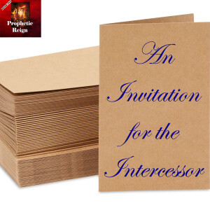 An Invitation for the Intercessor