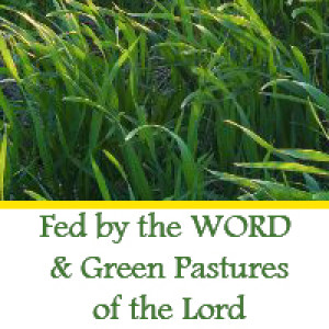 Fed by the Word and the Green Pastures of the Lord