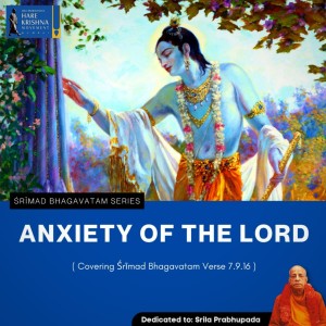 ANXIETY OF THE  LORD (SB 7.9.16) | HG SREESHA GOVIND DAS