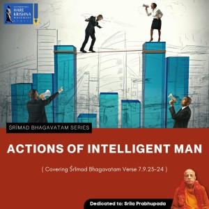 ACTIONS OF INTELLIGENT MAN (SB 7.9.23-24) | HG SREESHA GOVIND DAS