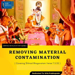 REMOVING MATERIAL CONTAMINATION (SB 7.5.32) | HG SREESHA GOVIND DAS