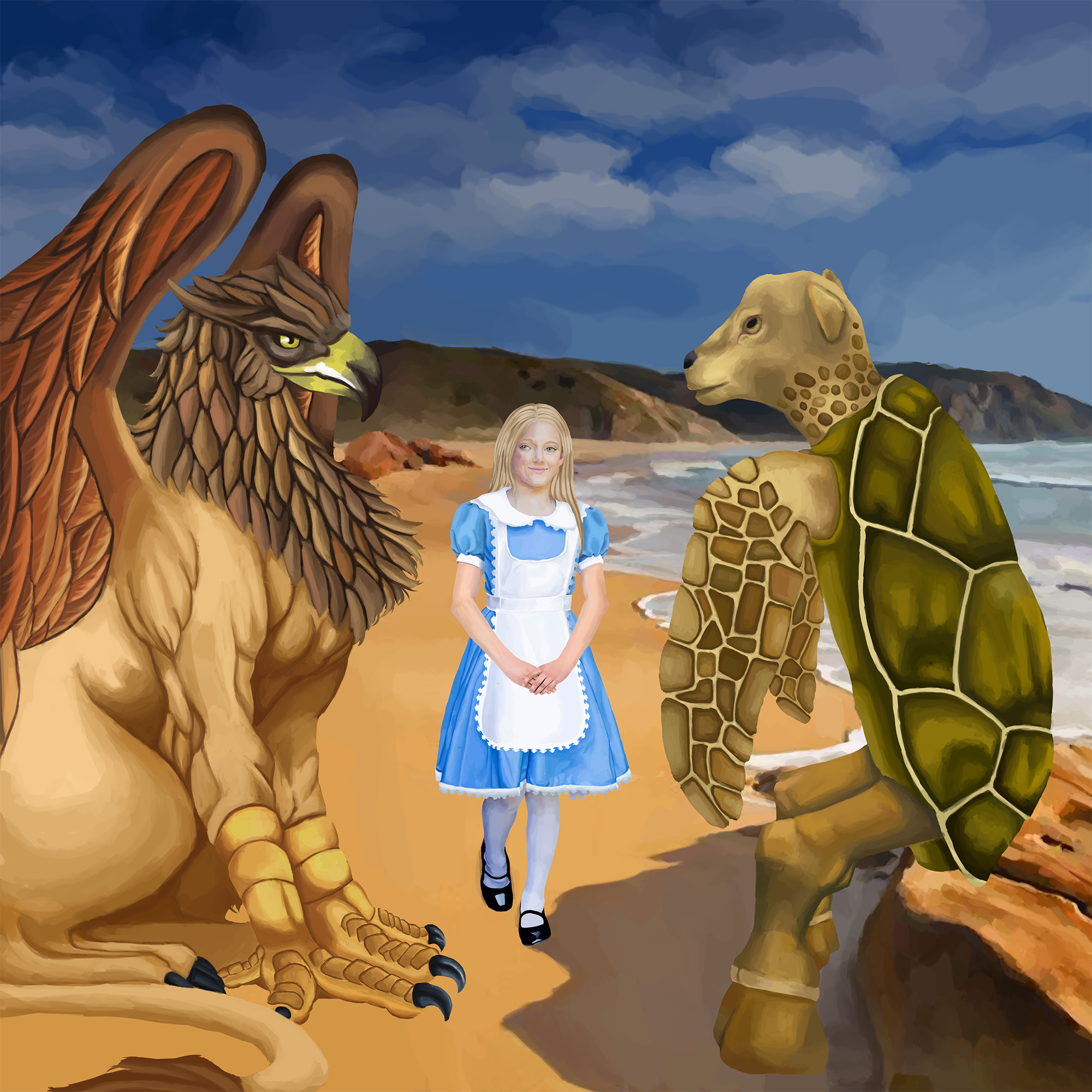 Glaiza Visits Wonderland: The Mock Turtle's Story Image