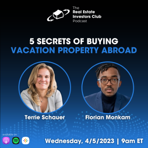 5 SECRETS OF BUYING VACATION PROPERTY ABROAD  Interview w/ Floriam Monkam