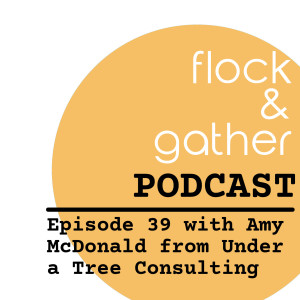 Episode 39 with Amy McDonald from Under a Tree Consulting