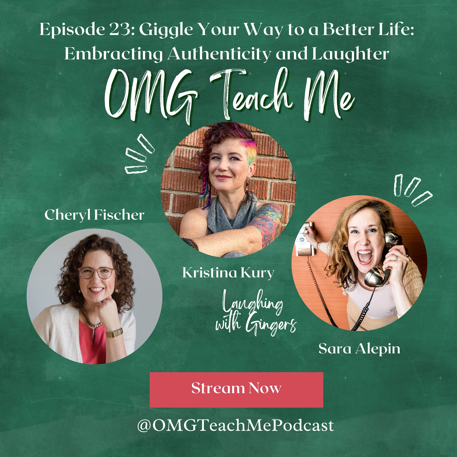 Ep. 23: Giggle Your Way to a Better Life: Embracing Authenticity and Laughter