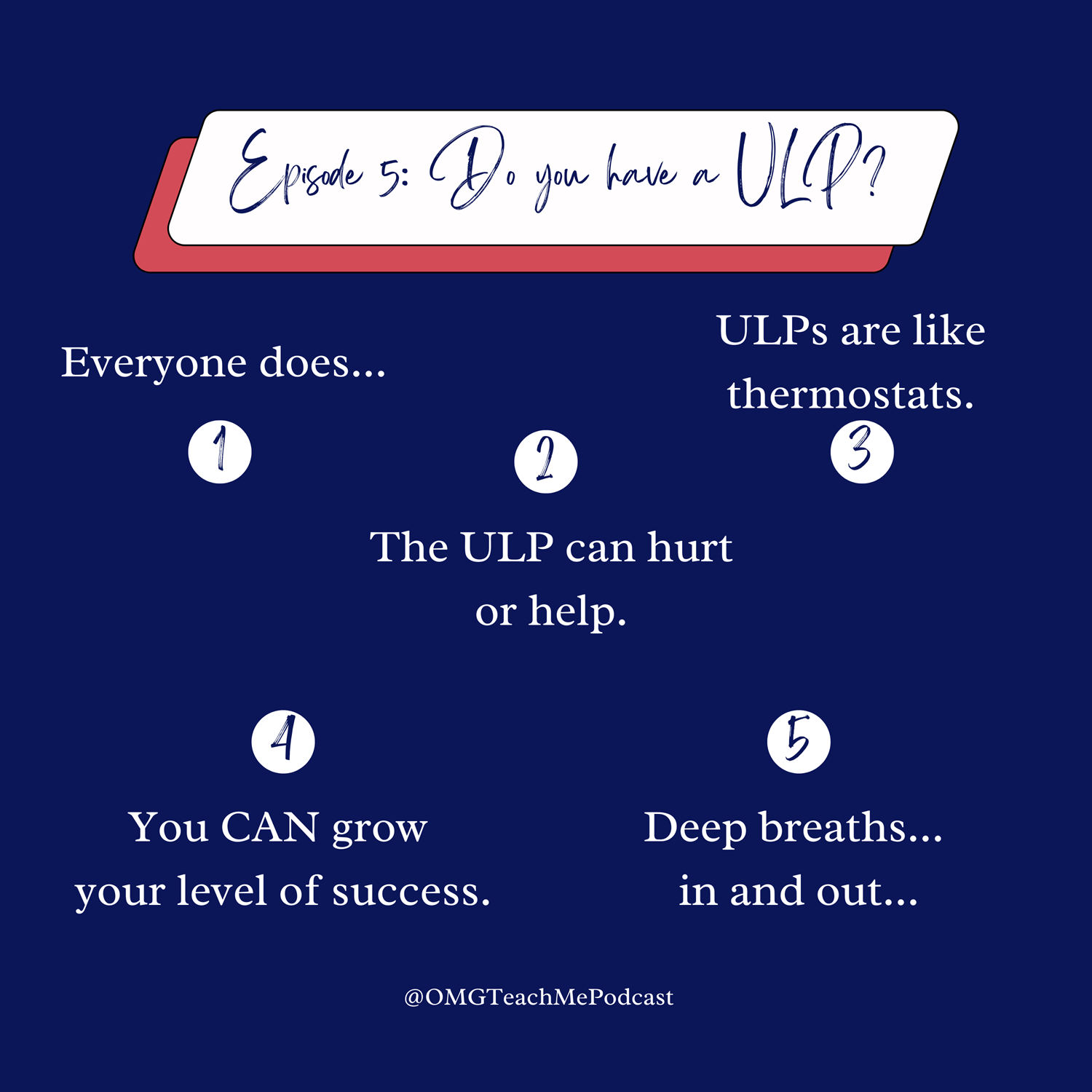 Ep. 5: Do You Have an Upper Limit Problem and Can You Fix It?