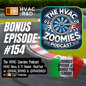 Bonus Episode 154: HVAC Zoomies Podcast – R454B Price Wars and Imola GP Preview