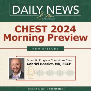 CHEST 2024 Morning Preview: Sunday