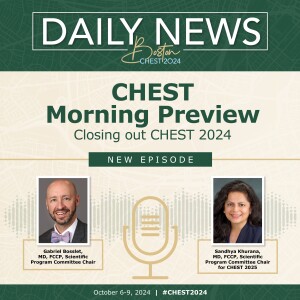 CHEST 2024 Morning Preview: Wednesday