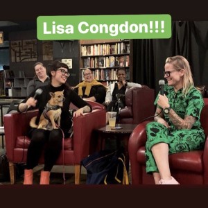 Episode #179-LISA CONGDON!!! Finding your Artistic Voice, LIVE in LA!