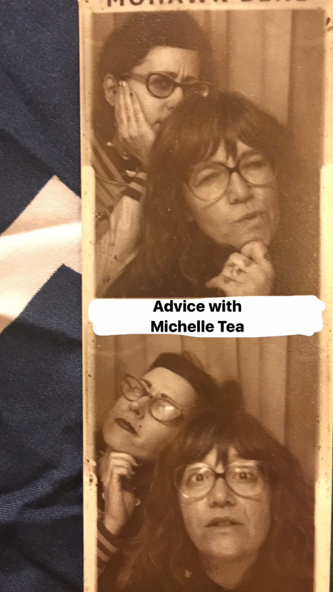 Episode #46-Michelle Tea gives advice on tokenism, sobriety, handjobs & post-election despair.