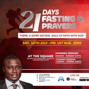 DAY 2 MORNING SESSION OF 21 DAYS FASTINGS AND ROHETIC PRAYER SERVICE