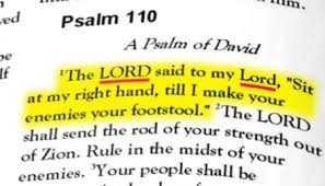 Psalm 110 A Psalm of David.