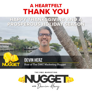 A Heartfelt Thank You from Devin Herz of DMC - Audio