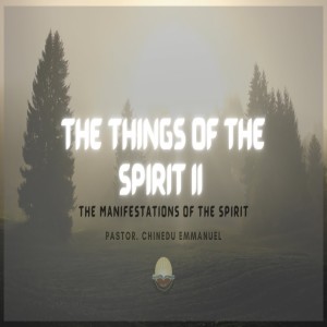 The Things of the Spirit (pt.2): The Manifestations of the Spirit