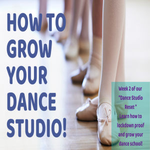 Dance studio reset week 2