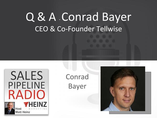 Seller productivity and Pipeline Insights with Conrad Bayer