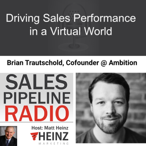 Driving Sales Performance in a Virtual World