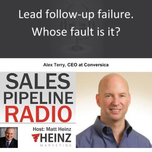 Conversica Study Reports 77% of Leads are Not Touched - Alex Terry on Podcast