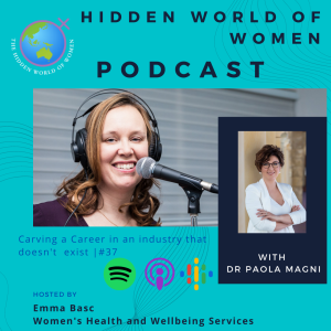 E37 - Carving a Career in an industry that doesn’t exist - The Hidden World of Women