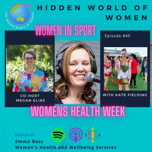 E49 - Women in Sport, Women’s Health Week - The Hidden World of Women