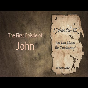 God has Given His Testimony (1 John 5:6-12) ~ Pastor Brent Dunbar