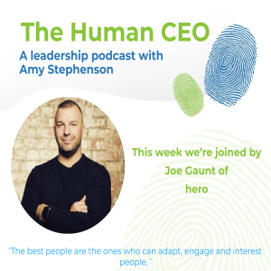 The Human CEO Podcast with Joe Gaunt, Founder and CEO of hero