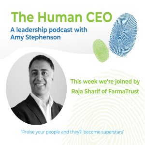 The Human CEO Podcast with Raja Sharif, Founder and CEO at ATMPS  Ltd