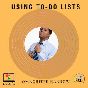 Using To-Do Lists