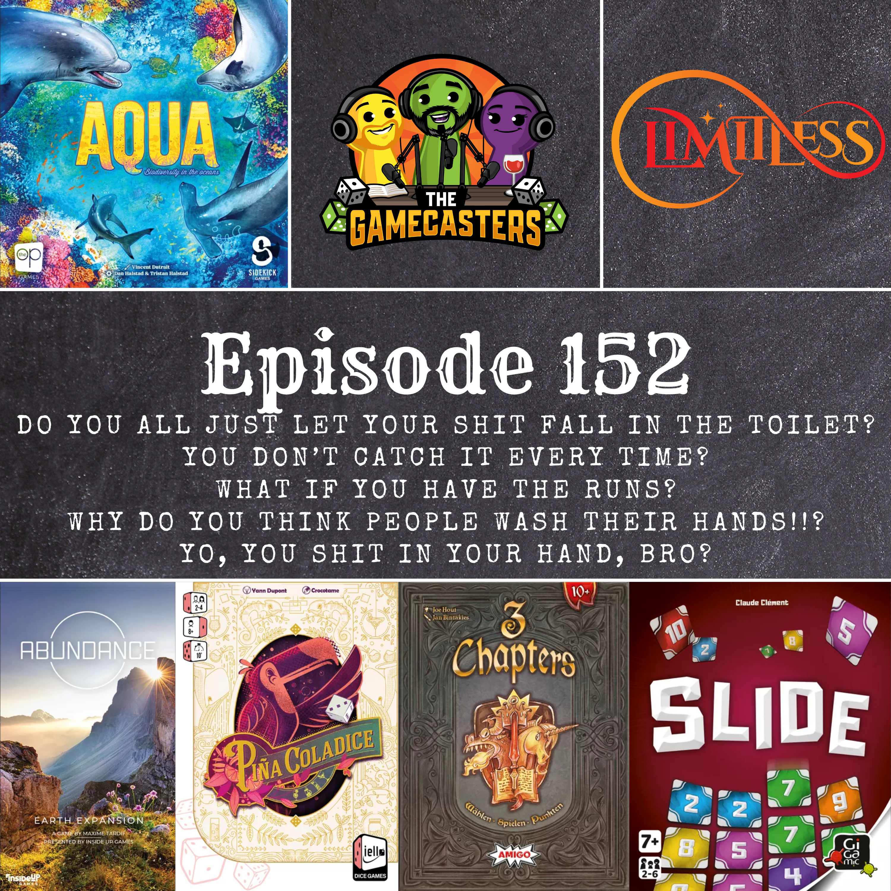 Episode 152: Earth Abundance, Aqua, Pina Coladice, 3 Chapters, Slide - Before And After episode artwork
