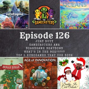 Episode 126: Age of Innovation, Oceans, Neotopia, Holly Jolly - Top 5 Eurogames With Dice