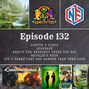 Episode 132: Mythwind, Codenames Duet, Claustrophobia, Courtisans, Ecosystem - Top 5 Games That Are Harder Than They Look