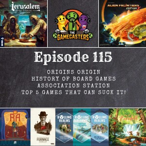 Episode 115: Ierusalem, Ra, Alien Frontiers, My Lil Everdell - Top 5 Games That Can SUCK IT!