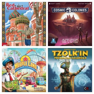 Episode 52: Meeple Land, Tzolk’in, Red Cathedral, Cosmic Colonies - Top 5 Stressful Games