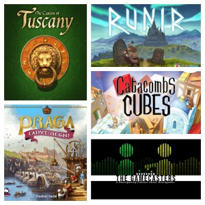 Episode 58: Praga Caput Regni, The Castles of Tuscany, Catacombs Cubes, Runir - Top 5 2021 Gaming Resolutions