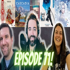 Episode 71: Cascadia, Rising Sun, VivaJava, Night of the Ninja, Winter Queen - Top 5 Games Without a Board
