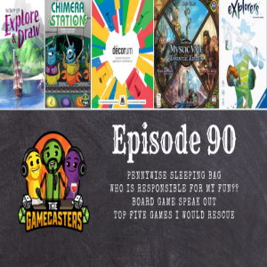 Episode 90: Decorum, Isle of Cats Explore and Draw, Chimera Station, Mystic Vale, Explorers - Top 5 Games To Take With You In A Catastrophe