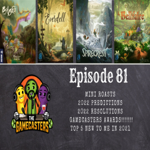Episode 81: Bitoku, Everdell Expansions - Top 5 New To Me Games of 2021