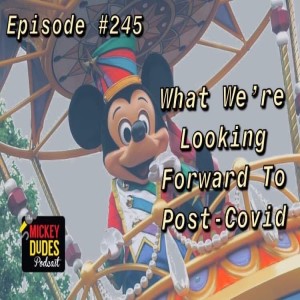 TMDP Episoode #245 What We are Looking Foward to Post-Coivd in WDW