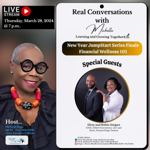 Elroy & Robin guests on “Real Conversation with Michelle!” Podcast
