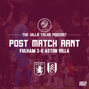 #102 - The Post Match Rant - Steven Gerrard Has To Go (And Now Has!)