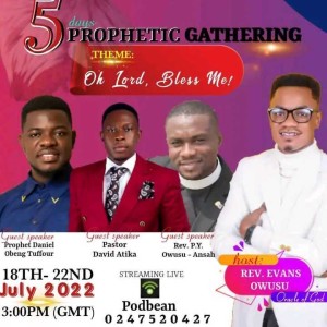 LIVE_PROPHETIC GATHERING day3 W Rev. Paul Ansah👁💥🙏🦅🔥🕊