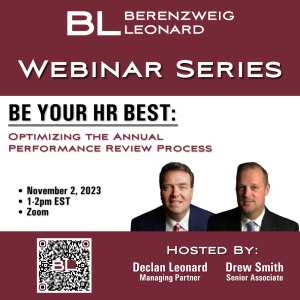 Be Your HR Best Webinar: Optimizing the Annual Review Process
