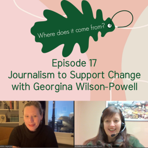 Episode 17 - Journalism to Support Change with Georgina Wilson-Powell