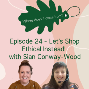 Episode 24 Shop Ethical Instead - with Sian Conway-Wood (#ShopEthicalInstead)