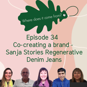 Episode 34 - Co-creating a Brand - Sanja Stories Regenerative Denim Jeans
