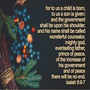 Advent Series: “The Best Christmas Ever” (#2) The Gift of Peace Isaiah 9:6-7