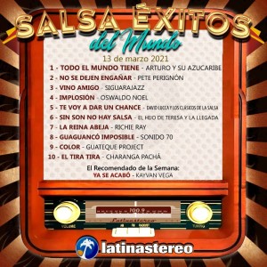 Salsa Éxitos del Mundo - 13 de Marzo de 2021