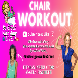Chair Exercise Beginner to Advanced - Fitness Instructor Angela Fischetti