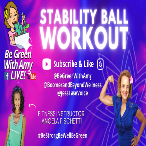 Stability Ball Exercises -  Upper Body Workout - Fitness Instructor Angela Fischetti